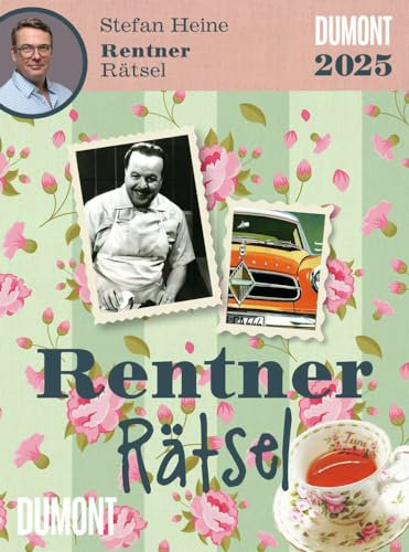 Stefan Heine Rentnerrätsel - Tagesabreißkalender 2025 - DUMONT-Verlag - 11,8 cm x 15,9 cm