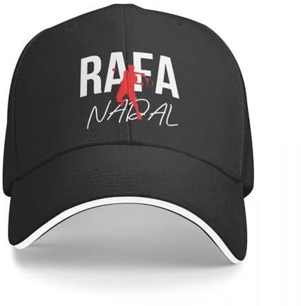 Baseballkappe Weiß Rafa Buchstaben Nadal Für Herren Freizeit Kokette Strand Sonnencreme Hut 2024 Hip Hop Trucker Capsports Geschenke