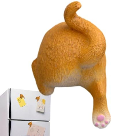 jopiuieo Cat Butt Magnets For Fridge, Home Refrigerator Magnets, Unique Stylish Funny Decorative Sturdy Resin Cute Cat Butt Magnets For Fridge Add Some Humor And Funny