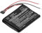 TECHTEK Batterie 600mAh compatibile con [Garmin] 010-01626-02, 4RL58983, Edge 200, Edge 205, 500, 520, 820, Explore 820 sostituisce 361-00043-00, 361-00043-01, 361-0043-00, 361-0043-01