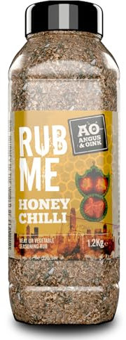 Angus & Oink | Honey Chilli Seasoning | Sweet & Spicy | Perfect for Chicken & Pork | Authentic Chinese Flavour | Gluten-Free & Vegetarian | Oven, Air Fryer & BBQ | 1.2kg
