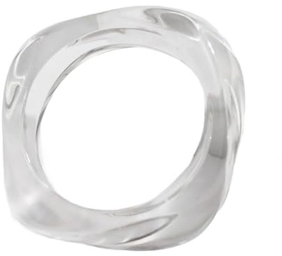 BHFYOB Stilvoller Acryl-Armreif, Schmuck, unverwechselbares Acryl-Armband, einfach zu tragen, Armreif für modebewusste Menschen