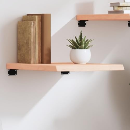 Générique Étagère Murale 40x50x(2-4) cm Bois de chêne Massif Non traité,Étagères,Étagères murales & corniches-363513