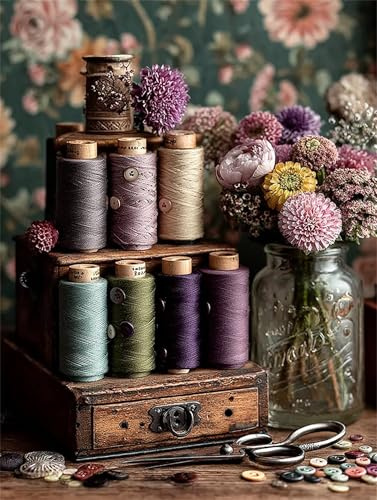 Puzzle 1500 Teile für Erwachsene, Puzzle Erwachsene 1500 Teile Clevere Rätsel, Herausforderndes Klassische Puzzles Als Geschenk und Wanddekoration, Thema:Holzkiste Handarbeit