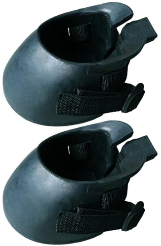 1 Paar Hufschuhe für Pferde – schützende, stabile, tragbare, dicke Hufschuhe aus Gummi für Wundmanagement, Laminitis, Abszess (Größe L)