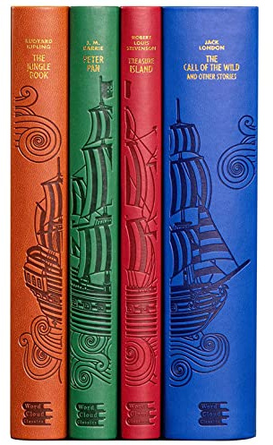 Adventure Word Cloud Boxed Set: The Call of the Wild and Other Stories / Treasure Island / Peter Pan / the Jungle Book (Word Cloud Classics)