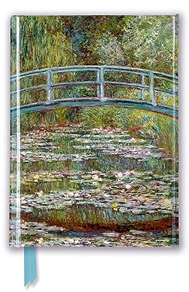 Claude Monet: Bridge Over a Pond of Water-Lilies (Foiled Pocket Journal) (Flame Tree Pocket Books) (Flame Tree Pocket Notebooks)