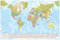 MARCO POLO Weltkarte - Staaten der Erde mit Flaggen, plano in Hülse: 120 x 80 cm (MARCO POLO Panorama)