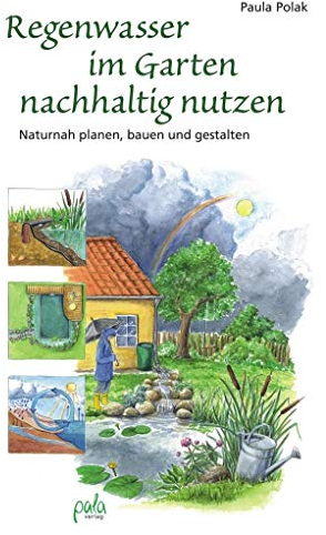 Regenwasser im Garten nachhaltig nutzen: Naturnah planen, bauen und gestalten