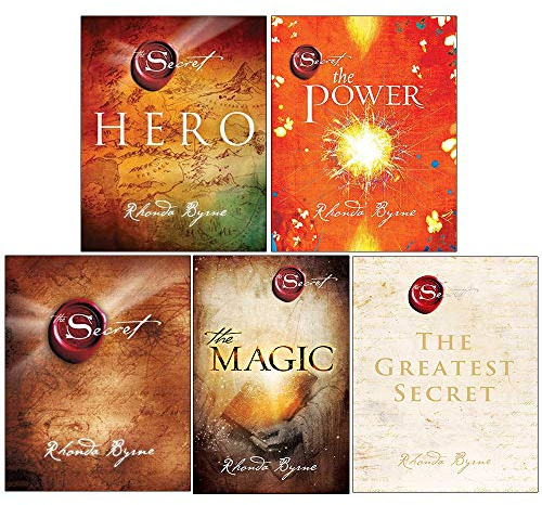 Rhonda Byrne The Secret Series 5 Books Collection Set (Hero, The Power, The Secret, The Magic [Paperback], The Greatest Secret)