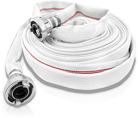 Textil Flachschlauch 1 - 20 m Bauschlauch mit D-Storz Kupplungen