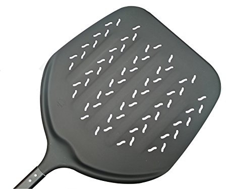 Pala Italia-3D cm. 33 forata, leggera, lega alluminio - h. 190 cm.