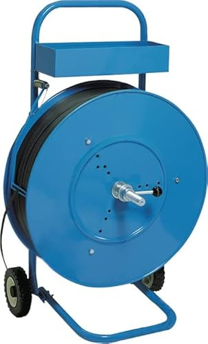 Bandabroller PP/PET-Umreifungsband fahrbar f.Kern-D.200/280/406mm