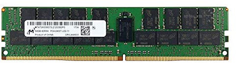 Mémoire RAM Micron ECC Load Reduced DDR4 64GB 4DRx4 2400MHz PC4-19200 LRDIMM MTA72ASS8G72LZ-2G3