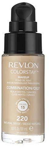 REVLON COLORSTAY BASE DE MAQUILLAJE PARA ROSTRO OILY NATURAL BEIG 220