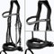Heinick-Reitsport Trense Soft Schwarz anatomisch Custom ~ Diamant ~ WB VB Größe Warmblut/Full