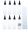 JZK 8 x Plastic squeeze liquid dropper bottles 100ml + 8 x waterproof label sticker for liquid and e-liquid art related projects