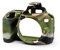 easyCover - Silikon Kameratasche - Schutz für Ihre Kamera - Nikon D3500 - Camouflage