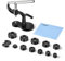 Vastar 14pcs Watch Press Tool Set - 18mm-50mm Watch Press with 12 Accessories Molds and Cleaning Pad, Repair Kit for Maintenance and Battery Replacement