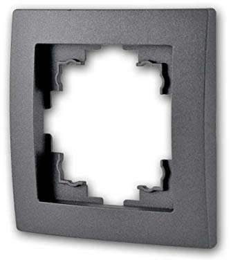 10x FLAIR Rahmen, 1-fach, anthrazit, Einfachrahmen