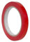 PVC-Klebeband, 12 mm x 66 m, Rot, für Beutelversiegelung