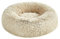 Feandrea Panier pour Chien, Lit Ronde en Forme de Beignet, Canapé, Coussin Central Amovible et Lavable, Tissu Peluche Doux, Ø60 cm, Kaki Ombré PGW038S01