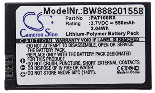 vhbw Replacement Battery compatible with Parrot Mini Drone, Night, Race Drone Multicopter Quadrocopter (550mAh, 3.7V, Li-Polymer)