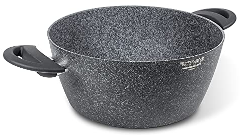 Moneta Sinfonia Casseruola 2 manici 20 cm anche per induzione, rinforzata con particelle minerali. Made in Italy