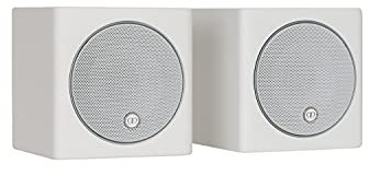MONITOR AUDIO Radius 45 Bookshelf Speakers, Satin White (Pair)
