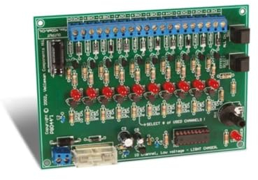 Whadda Lötbausatz, 10-Kanal-Lichteffektengenerator, 12 V