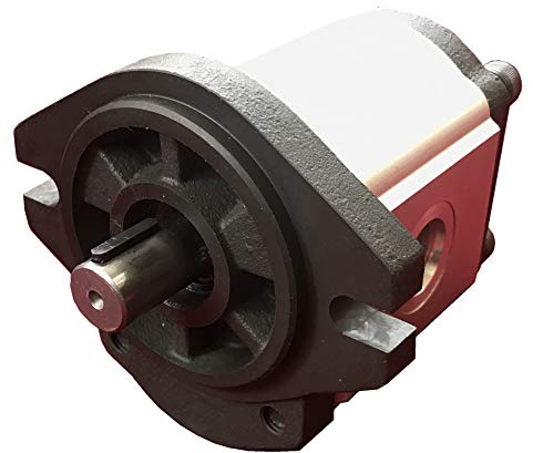 Hydraulische Zahnradpumpe 3000psi SAE A Flansch Seitenanschlüsse CW-Rotation (Schaft: 3/4 Zoll Durchmesser Keyed, 23cc:15gpm bei max. U/min)