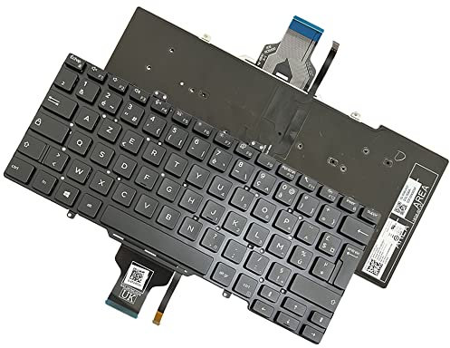 JINTAI FR Keyboard Layout Portátil para DELL Latitude 7400 3400 5400 7410 5401 5411 0vthgh