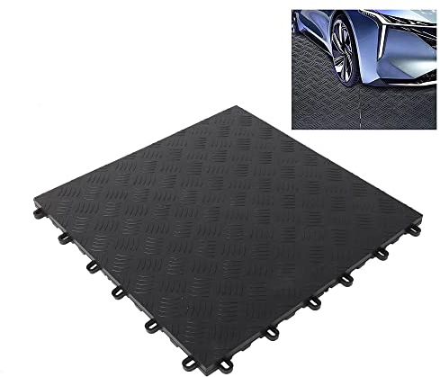 bimiti 1 x 40 cm PVC Garage Floor, Garage Floor Tiles Made of Rubber, Garage Floor Protective Mat Non-Slip Floor Mat for Garage (1)