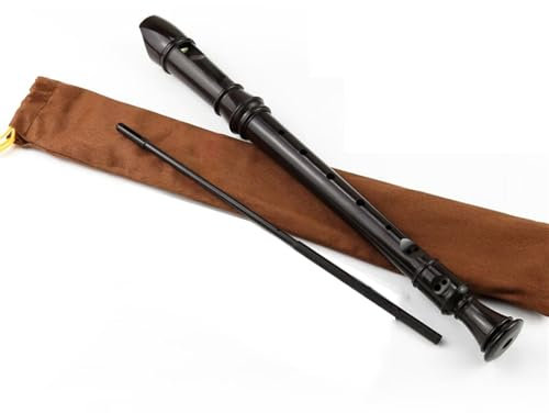 blockflöte Holzbläser Schüler Anfänger Acht-Loch-Altblockflöte Erwachsenenblockflöte Dunkelbraun