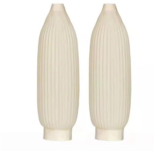 AD-BCrbgen 1 Paire de Manchons de Bras en Latex imperméables, Couvre-Manchons de Protection réutilisables for Le Nettoyage, Outils de Cuisine, for la Maison (Color : 45cm-White)