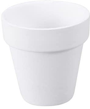 Sosoport 10 Pièces Petit Pot de Fleur Blanc Pot en Terre Cuite Pots de Fleurs Pots pour Plantes Petits Pots de Plantes Pots de Plantes succulentes intérieur Bassin en Terre Cuite Blanche