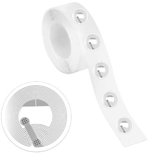 NFC Chip Aufkleber,NFC 215 Karten,NFC Tag Sticker,NFC-Aufkleber 15PC Wiederbeschreibbar Leeres Weiß NFC Kartenanhänger Kompatibel mit TagMo und Amiibo und NFC fähigen Handys und Geräten(25 mm)
