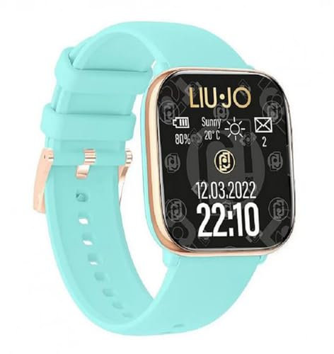 Orologio Donna Smartwatch Voice Rainbow Rose Cinturino Acquamarina Liu Jo