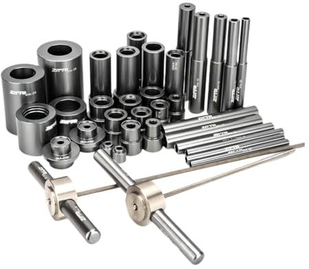 Bike Wheel Bearing Removal Kit Hub Axle Tool Set with Storage Case BB Axle Bearing Press Removal for Bearings