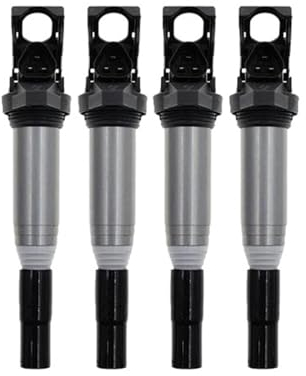 DZSMACHENGSM Zündspule N20/N55 Zündspule #12138616153 Für Für E46 E90 E60 E84 F30 F18 E64 E87 E92 F22 F07 F10 F11 E63 X1 X3 X4 X5 X6 Z4 Für M4 Blockzündspule(4PCS)