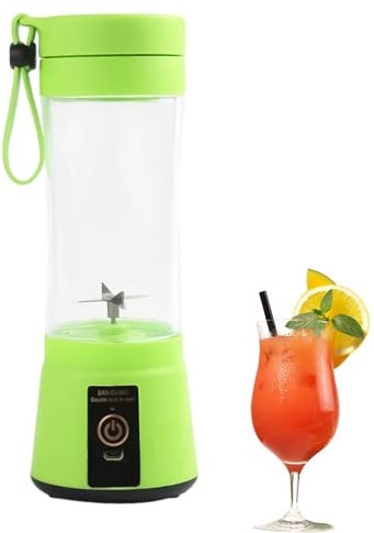 400 ML Tasse De Mixage Portable,Mélangeur Électrique De Presse-agrumes Mixeur Smoothie Portable, Fresh Juice Blender Bouteille