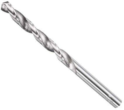 METALLIXITY Drill Bit (7mm) 4241 High-Speed Steel Uncoated 1Pcs | Straight Shank Uncoated (Bright) 118° for Wood Plastic Iron Copper Aluminum Low Soft Metal