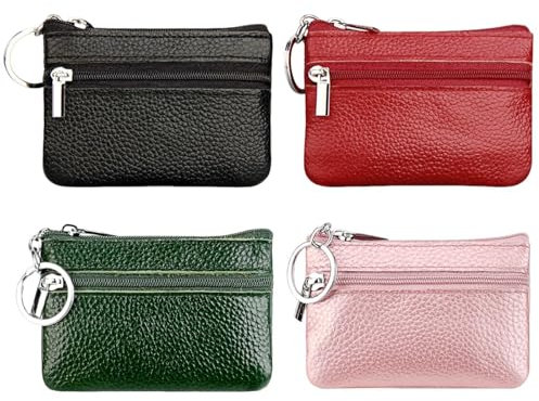 4 Stück Schwarze Geldbörse, Einfache Geldbörse, Geldbörse Aus Pu-Er, wasserdichte Geldbörse, Tragbare Geldbörse