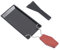KICHOUSE 1 Juego accesorios para parrillas planas nuestro pequeño cocinando derretir antiadherente sartén grill para cocinar en interiores sartén de barbacoa doméstica mini barbacoa Black