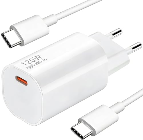 Cargador GAN 120W para Xiaomi, Adaptador de Corriente USB C