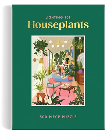 Lighting 101: Houseplants 500 Piece Book Puzzle
