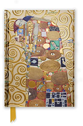 Premium Notizbuch DIN A5: Gustav Klimt, Die Erfüllung: Unser hochwertiges, liniertes Blankbook mit festem, künstlerisch geprägtem Einband und ... DIN A 5 mit Magnetverschluss, Band 51)
