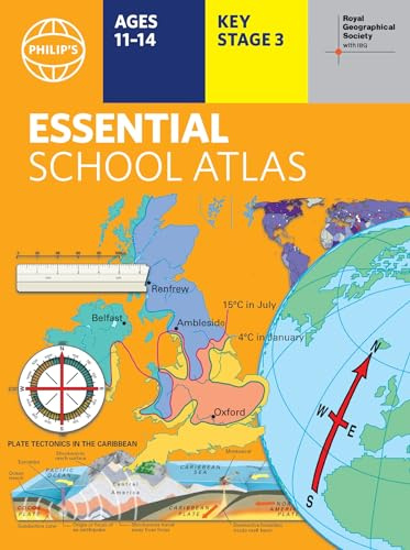 Philip's RGS Essential School Atlas: Paperback edition (Philip's World Atlas)