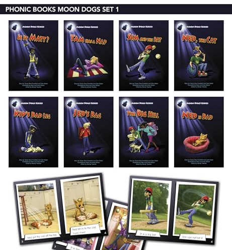 Phonic Books Moon Dog Series Set 1.