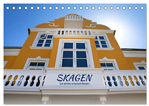 Skagen – Licht und Leben an Dänemarks Nordspitze (Tischkalender 2026 DIN A5 quer), CALVENDO Monatskalender: Ein Rundgang durch und um Skagen, die nördlichste Spitze Dänemarks (CALVENDO Orte)
